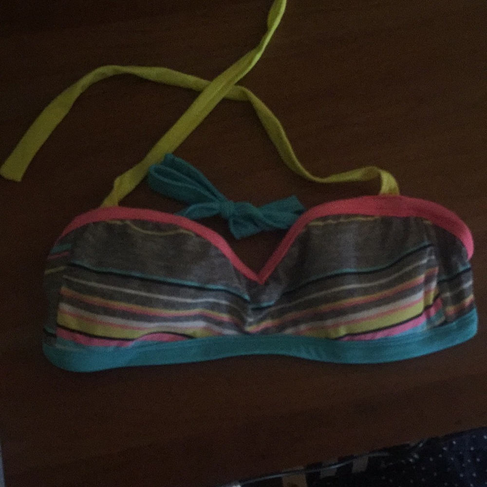 This bathing suit top goes with anything
